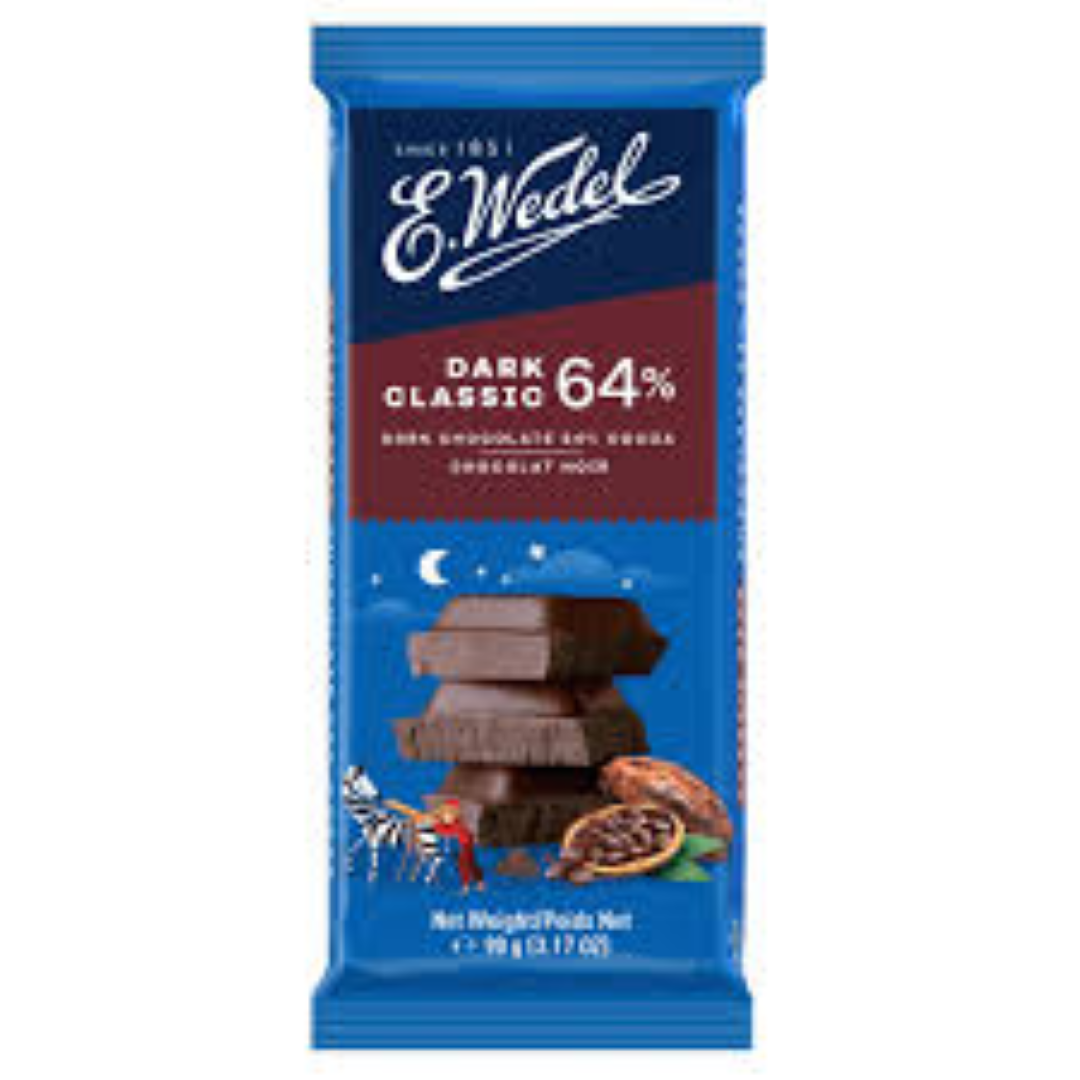 WEDEL DARK CHOCOLATE 90G